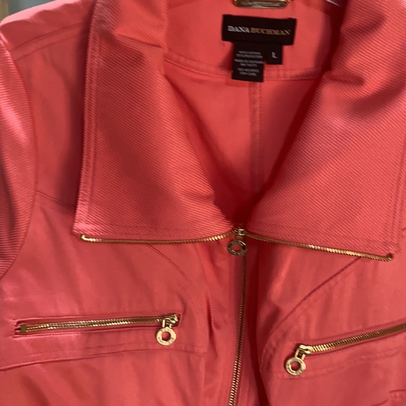 DANA BUCHMAN Sports Jacket 63% Cotton ZIP up NICE - Picture 14 of 14